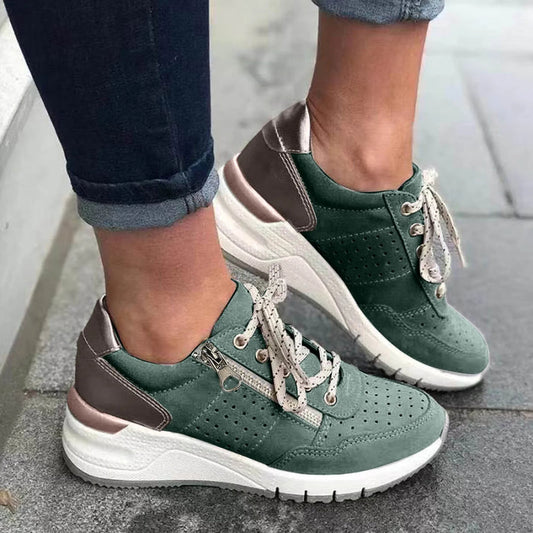 Schoen - Dames - Dikke Zool - Dames Sneaker - Trendy Sneaker