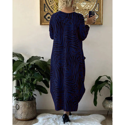 Vrouwen - Losse Damesjurk - Dierenprint - Casual Zomeroutfit - ELEGANTE STIJL