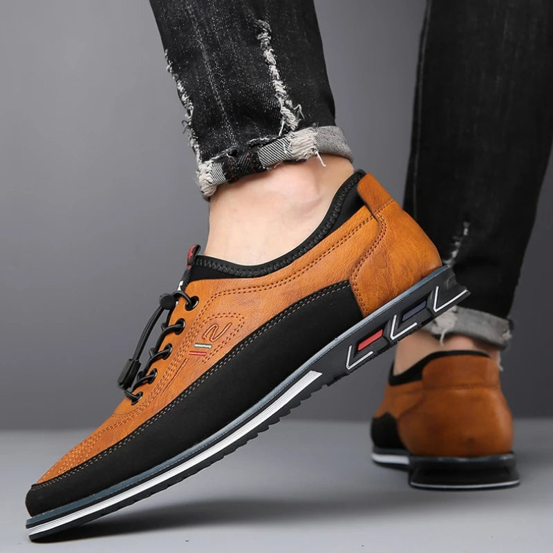Oxford Schoenen - Heren - Orthopedisch Leer - Comfort - V