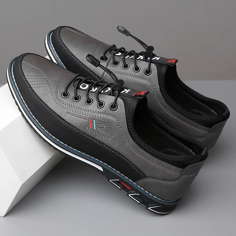 Oxford Schoenen - Heren - Orthopedisch Leer - Comfort - V