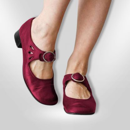 Klassieke leren dames sandalen met tijdloze look en dagelijks comfort – ELIORA CLASSIC