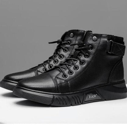 Leren Schoenen - Heren - Zwart Leer - Allround Leren