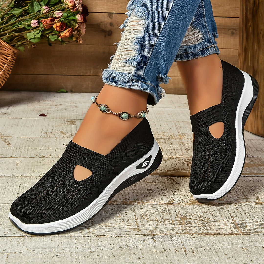 Heren - Orthopedische Instapschoenen - Ademend Breisel - Comfortabele Steun - VOETCOMFORT
