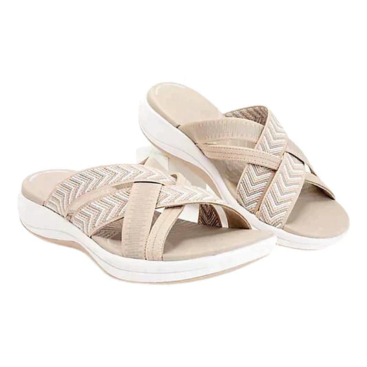 Dames - Elegante Orthopedische Sandalen - Comfortabele Steunzolen - Zomerschoenen - ELEGANTIE