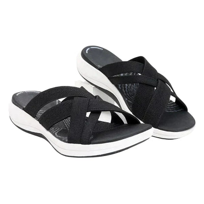 Dames - Elegante Orthopedische Sandalen - Comfortabele Steunzolen - Zomerschoenen - ELEGANTIE