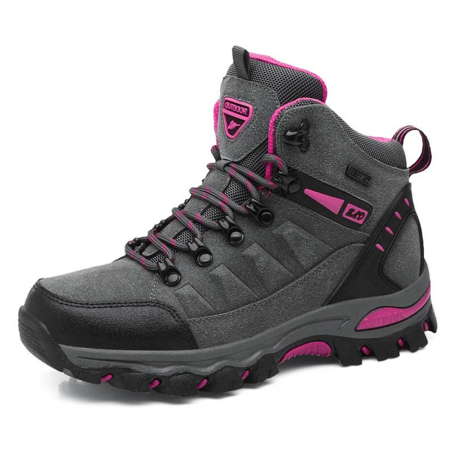 Orthopedische heren wandelschoenen met vetersluiting – Terralyn ProStep