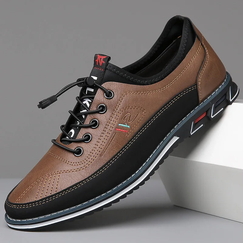 Oxford Schoenen - Heren - Orthopedisch Leer - Comfort - V