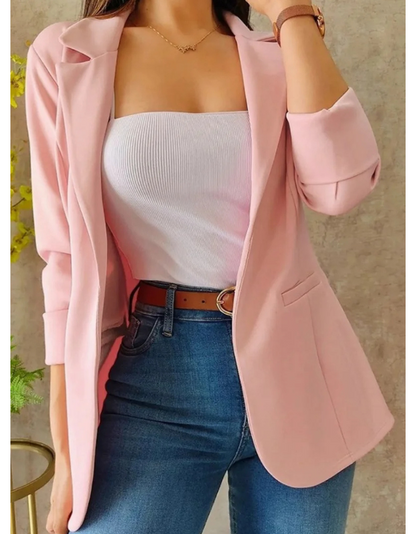 LIVIA - Stijlvolle dames blazer zonder sluiting, ideaal voor elke dag