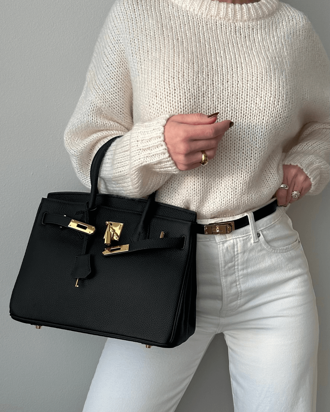 SERENA - Luxe handtas van leer voor dames
