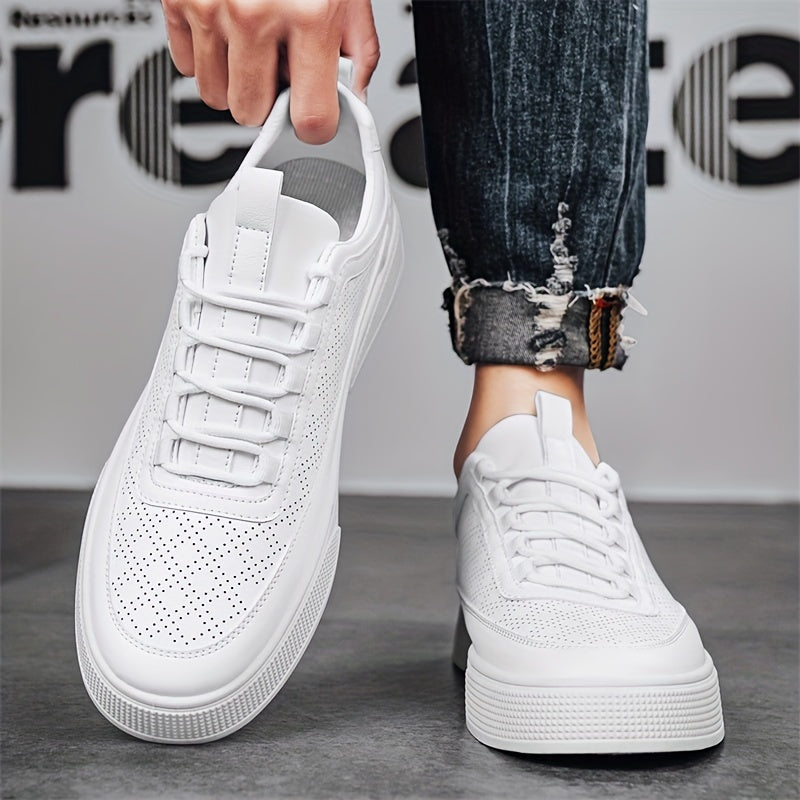 Mannen - Comfortabele Herensneakers - Stijlvol en Ademend - Perfect voor Elke Gelegenheid