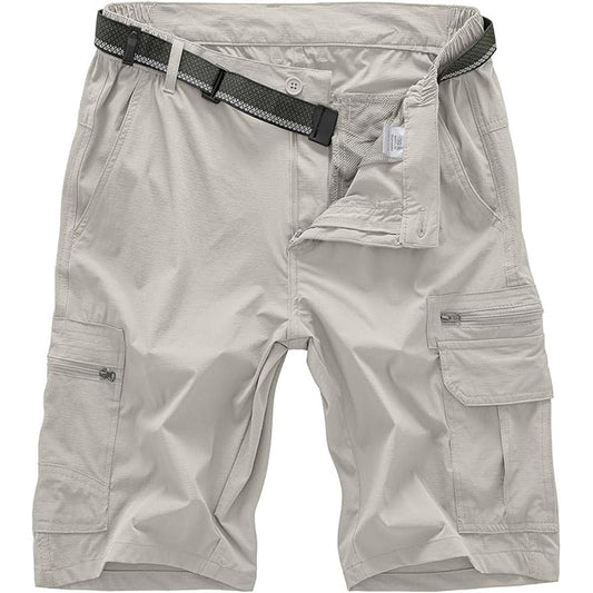 Heren - Cargo Katoenen Broek - Ademend Materiaal - Outdoor Casual - ZOMER COMFORT