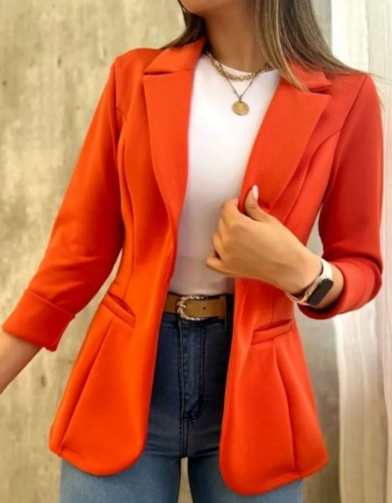 LIVIA - Stijlvolle dames blazer zonder sluiting, ideaal voor elke dag
