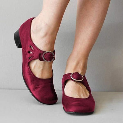 Vrouwen - Vintage Orthopedische Schoenen - Ronde Teen - Steun Voor De Voet - ELEGANT