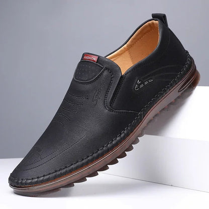 Leren Loafers - Heren - Kunstleer - Stijlvolle Loafers - Via