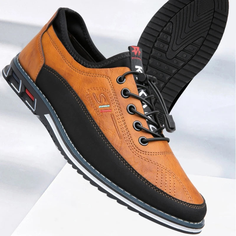 Oxford Schoenen - Heren - Orthopedisch Leer - Comfort - V