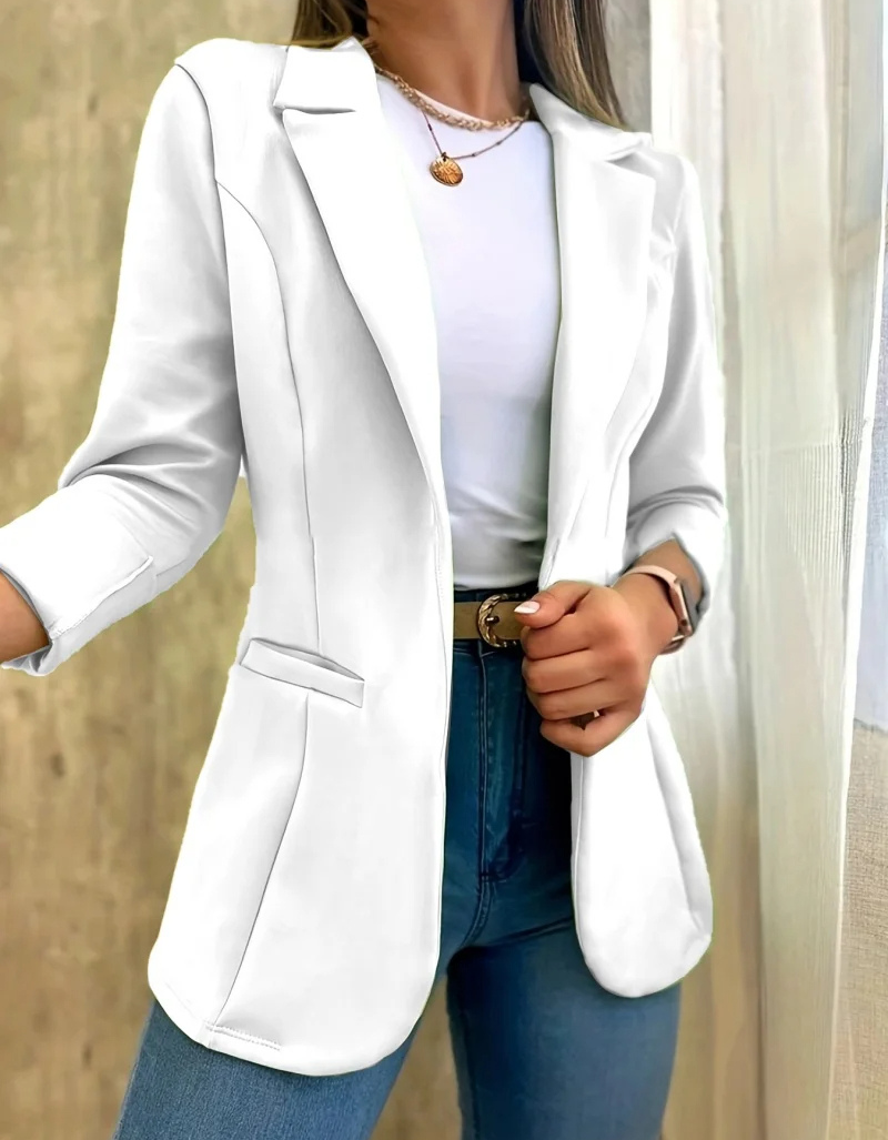 LIVIA - Stijlvolle dames blazer zonder sluiting, ideaal voor elke dag