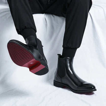 Chelsea Boots - Heren - Leer - Chelsea Boots Zwart - DAX