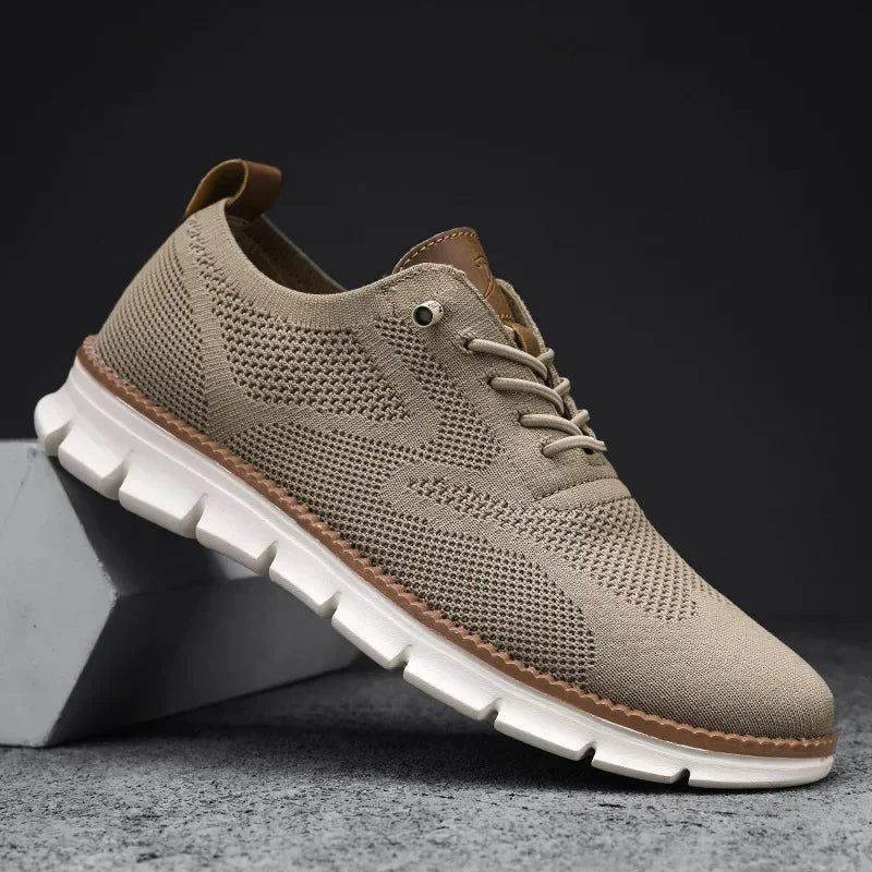 Ademende Mesh Sneakers - Heren - Licht - Ventilatie - AeroX