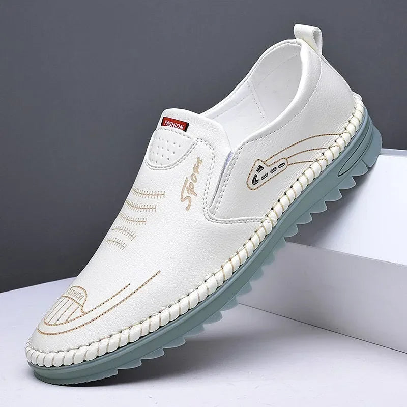Leren Loafers - Heren - Kunstleer - Stijlvolle Loafers - Via