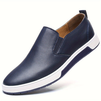 Heren - Casual Leren Schoenen - Comfortabele Zachte Zool - Stijlvolle Loafers - WINSOR EDGE