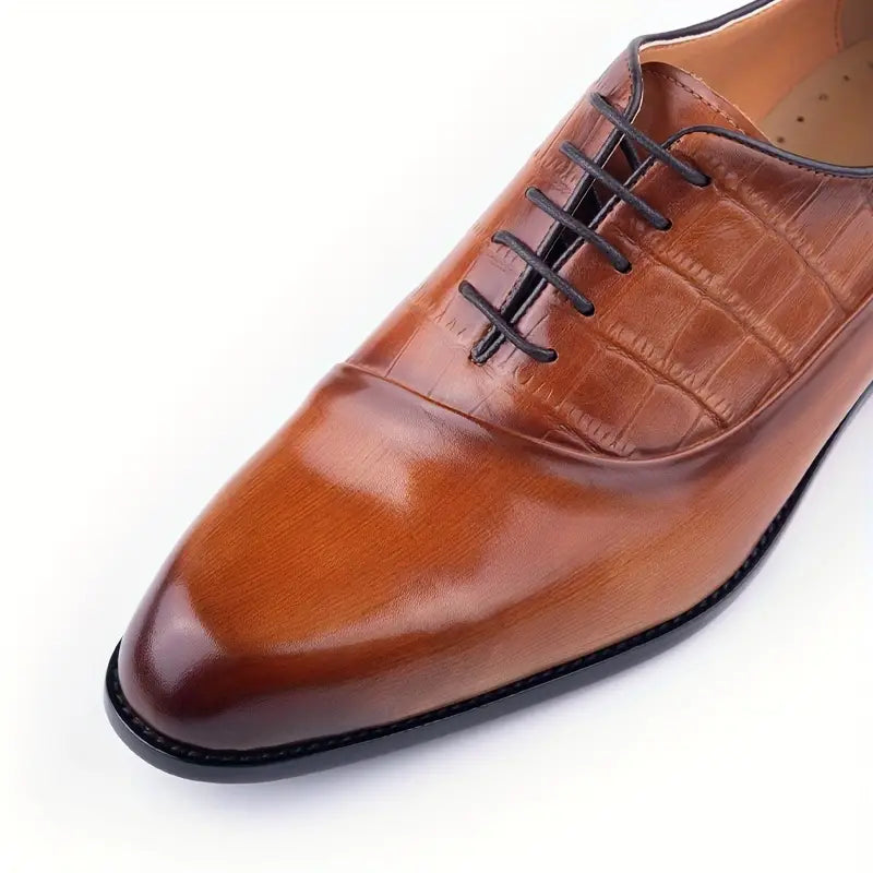 Veterschoenen - Heren - Leer & Comfort - Zakelijk - Elegant
