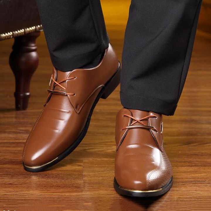 Geklede Oxford - Heren - Leer - Zakelijk Leer - Elegante Oxford