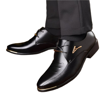 Geklede Oxford - Heren - Leer - Zakelijk Leer - Elegante Oxford
