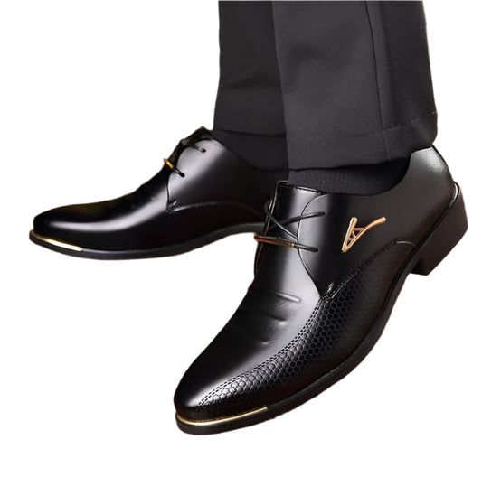 Geklede Oxford - Heren - Leer - Zakelijk Leer - Elegante Oxford
