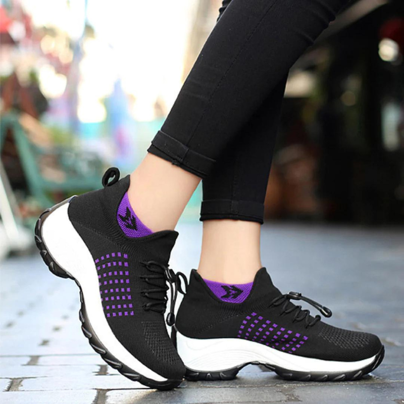 Stijlvolle orthopedische sneakers voor dames – VeloriaStep