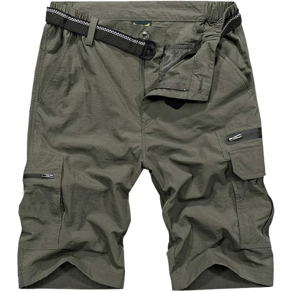 Heren - Cargo Katoenen Broek - Ademend Materiaal - Outdoor Casual - ZOMER COMFORT