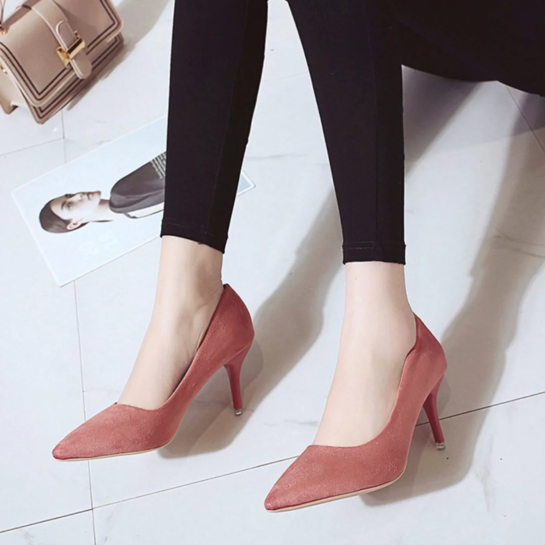 Pumps - Vrouwen - Hoge Hak - Panterprint - Elegante Pumps
