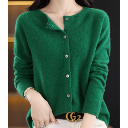 Vest - Dames - Merino Kasjmier - Kasjmier Cardigan - Luxe