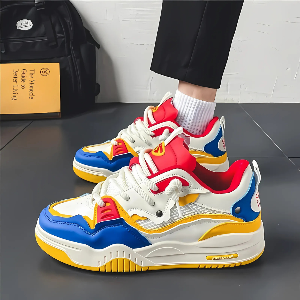 Outdoorsneakers - Heren - Kunstleder - Wandelen - TrailFlex
