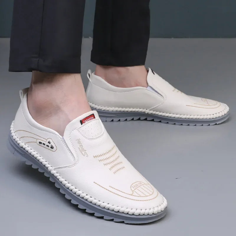 Leren Loafers - Heren - Kunstleer - Stijlvolle Loafers - Via