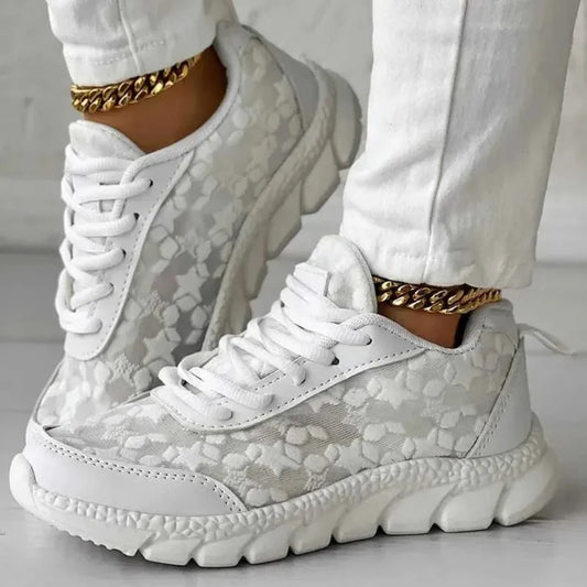 Vetersneaker - Dames - Ademend - Sterren - Sterren Sneaker