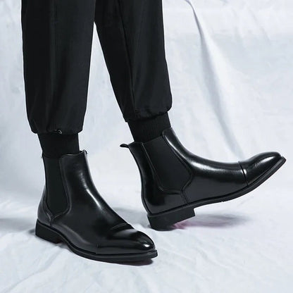 Chelsea Boots - Heren - Leer - Chelsea Boots Zwart - DAX