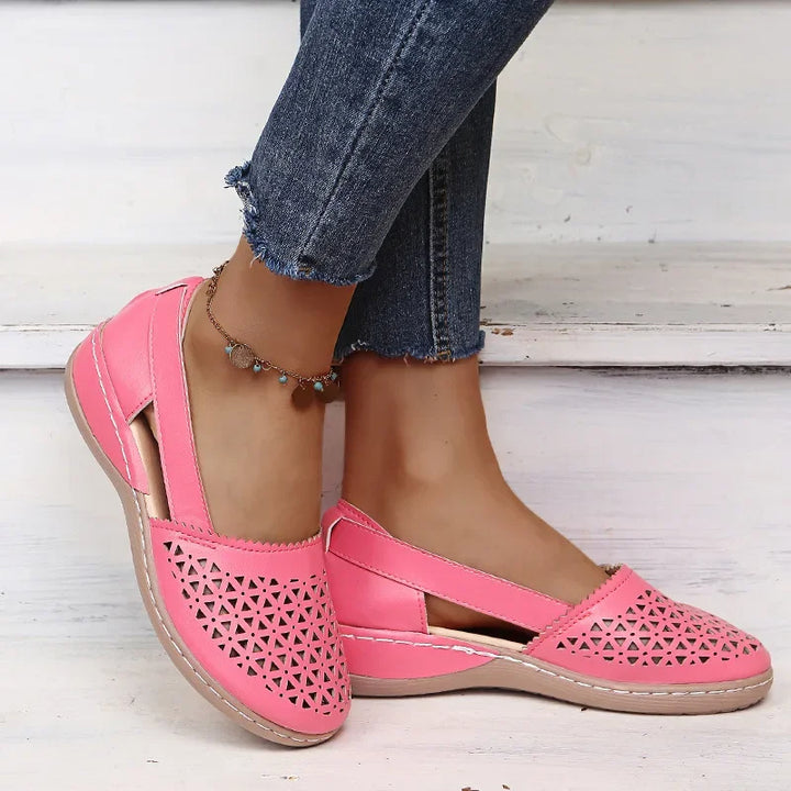 Wedge Sandalen - Dames - Instap - Vintage Zomer - RetroWedge
