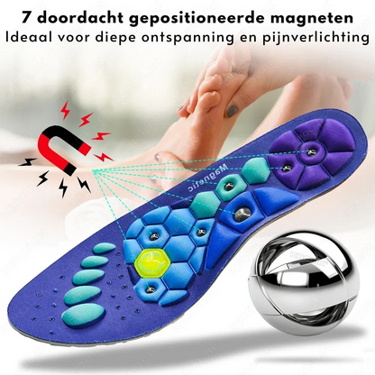 Magnetische acupressuur inlegzolen voor natuurlijke stimulatie – BALANSTEP REFLEX