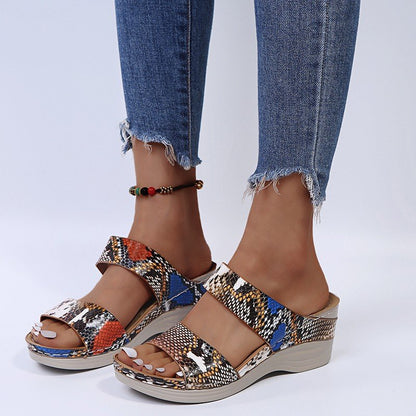 Lichte Sandalen - Dames - Ademend Materiaal - Comfortabel Draagcomfort - ANOUK EDGE