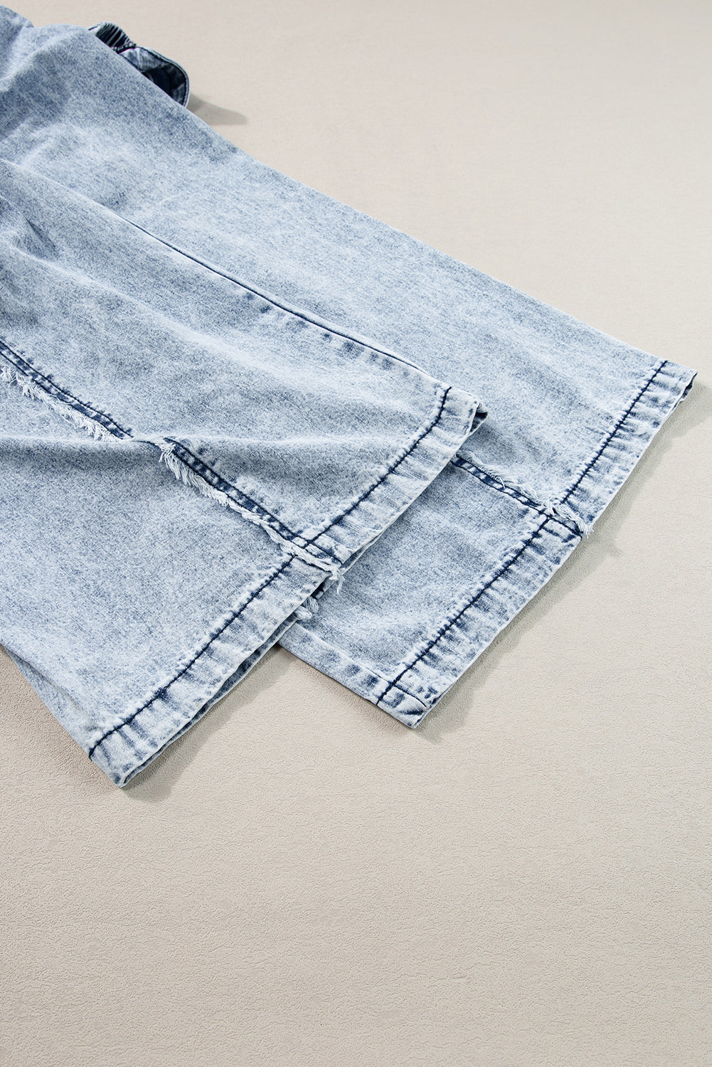 Overal - Vrouwen - Denim Mouwloze - Casual Jumpsuit - Flow