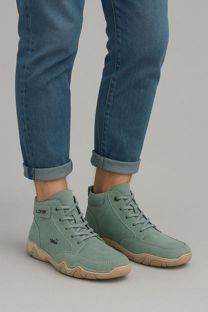 Barefoot Schoen - Heren Dames - Leer - Wandelen - Noma