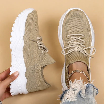 Dames - Orthopedische Sneakers - Geheugenschuim en Voetsteun - Comfortabele Demping - Stijlvolle Wandelervaring