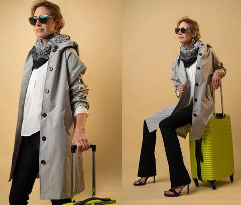 Trenchcoat - Dames - Waterdichte Oversize - Regenjas - Edition