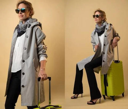 Trenchcoat - Dames - Waterdichte Oversize - Regenjas - Edition