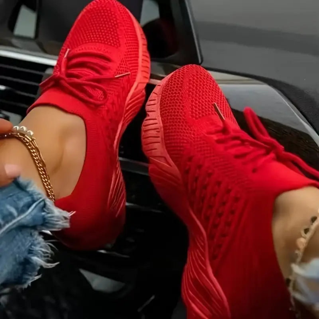 Vrouwen - Lichtgewicht Sneakers - Ademende Mesh - Zomer Comfort - Actieve Dames Sneakers