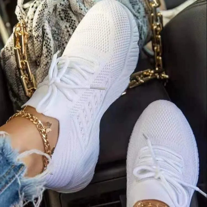 Vrouwen - Lichtgewicht Sneakers - Ademende Mesh - Zomer Comfort - Actieve Dames Sneakers