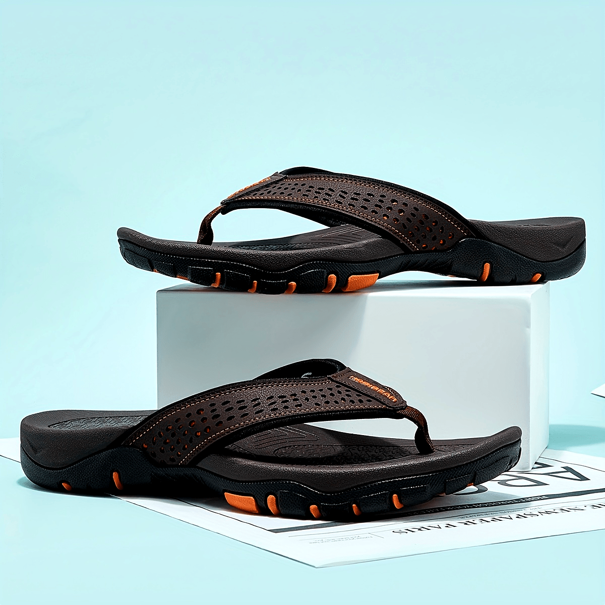 Heren - Split-Toe Buitensportsandalen - Ademend Bovenwerk - Comfortabele Wandelsandalen - ZOMER ESCAPE