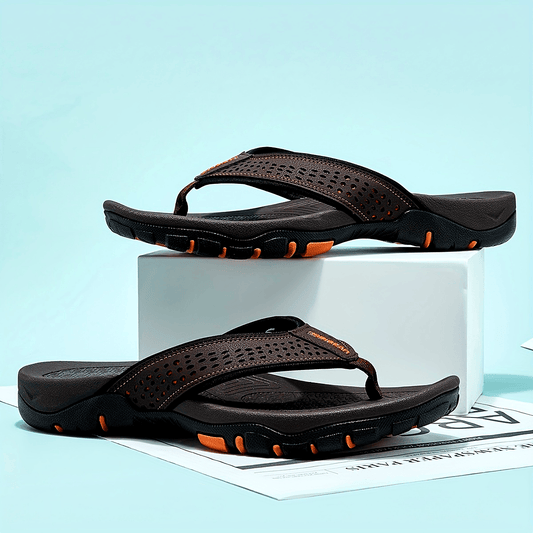 Heren - Split-Toe Buitensportsandalen - Ademend Bovenwerk - Comfortabele Wandelsandalen - ZOMER ESCAPE