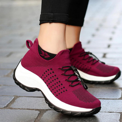 Stijlvolle orthopedische sneakers voor dames – VeloriaStep