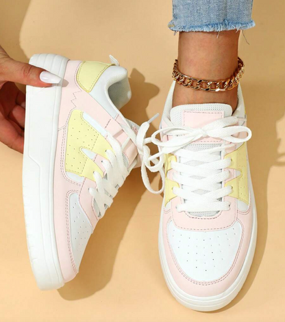 Sneakers - Vrouwen - Gevoerd - Pastel Sneakers - LUCIA